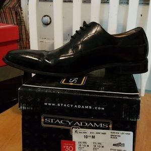 Stacy Adam's Brenton Black Dress Shoe